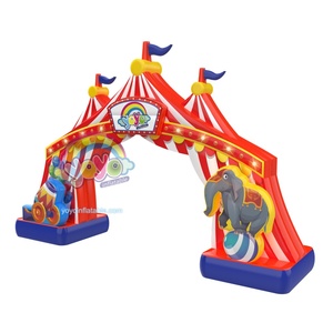 Arcos inflables con temática de circo, arcos inflables de carnaval, parques acuáticos y decoraciones de arcos inflables para parques de atracciones - Product Image 1