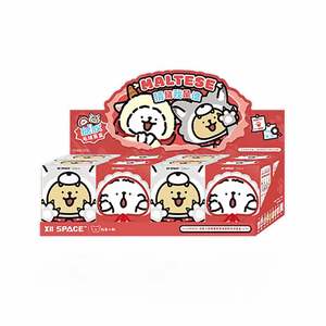 100% Original, 8 Piezas/Caja, Muñecos de Vinilo de la Serie Maltese <span class=keywords><strong>Guess</strong></span> Who I Am, Caja Sorpresa, Adornos para Bolsos, Llaveros Decorativos Colgantes - Product Image 1