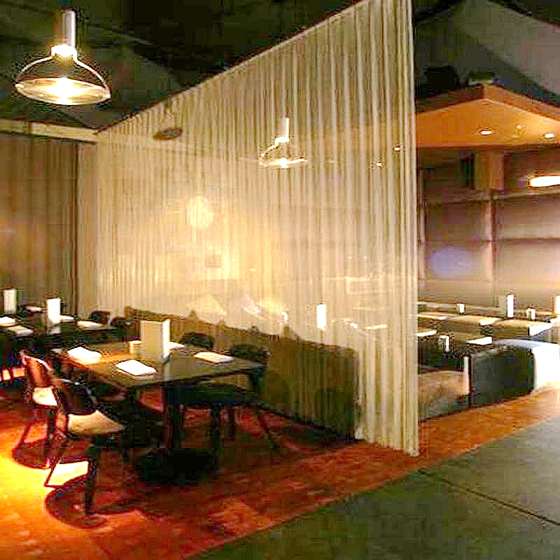 Metal mesh curtains