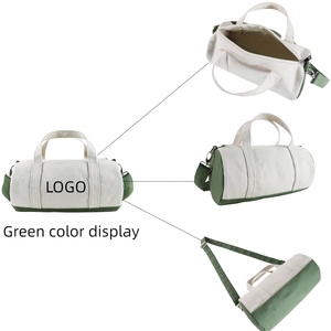 Bolsa de Lona Personalizada con Logotipo, Unisex, de un Solo Hombro, con Asa Suave, Cierre de Cremallera, Impermeable, 30L, Moderna, para Gimnasio, Baile y Viajes - Product Image 3