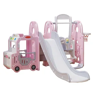Kinder Indoor-Spielplatz Baby neues Design multifunktion ales Spielzeug Kinder billig bunte Kunststoff Schaukel rutsche