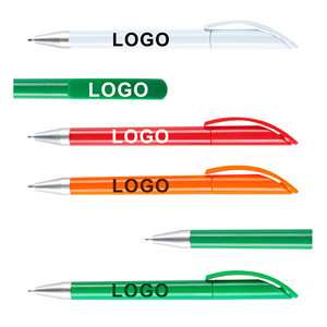 लोगो मुद्रित बॉलपॉइंट पेन का प्रचार गेंद पेन ब्लैक ब्लू स्याही विज्ञापन पेन ऑफिस बिजनेस बल्क ऑर्डर कस्टम कलर पैकिंग - Product Image 3