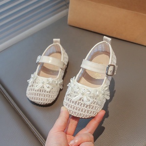 Chaussures Mary Jane pour filles, style coréen tendance, avec nœud et perles, faciles à assortir pour le quotidien, les fêtes et les sorties en extérieur - Product Image 3