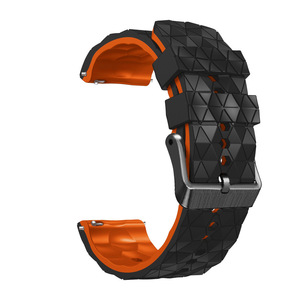 Tschick – <span class=keywords><strong>Bracelet</strong></span> de <span class=keywords><strong>montre</strong></span> intelligente en Silicone à motif de Football de 22mm pour <span class=keywords><strong>Samsung</strong></span> <span class=keywords><strong>Gear</strong></span> S3 Galaxy Watch 46mm - Product Image 6