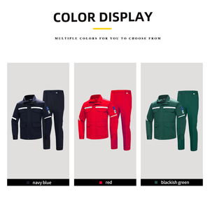 New Durable Workwear Reflective Suits for Welders and Machine Repairers Anti Static Work Overalls - Product Image 2