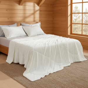 Couette Rafraîchissante de Luxe Grand Lit Double Face Respirante Légère Lavable Hôtellerie pour l'Été Chaud - Product Image 1