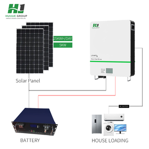 แบตเตอรี่ลิเธียม Eu Stock 48V 51.2V 100Ah 5.12Kwh 10.24Kwh Lifepo4 ระบบพลังงานแสงอาทิตย์ติดผนังสำหรับใช้ในครัวเรือน - Product Image 4