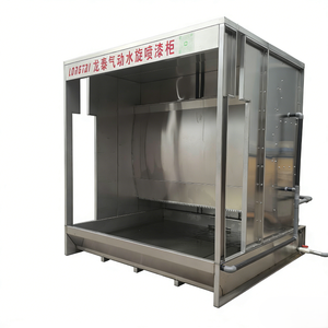 <span class=keywords><strong>Cabine</strong></span> <span class=keywords><strong>de</strong></span> lavage à rideau d'eau à fonctionnement simple, anti-statique, pour l'élimination <span class=keywords><strong>de</strong></span> la poussière <span class=keywords><strong>de</strong></span> <span class=keywords><strong>peinture</strong></span>, avec filtre à eau - Product Image 2