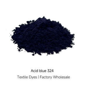 Vente en gros usine : Colorants textiles en poudre hydrosolubles pour tissus, colorants acides, Bleu acide 324, Bleu acide BRLL, utilisés pour la <span class=keywords><strong>teinture</strong></span> de la <span class=keywords><strong>laine</strong></span> - Product Image 1