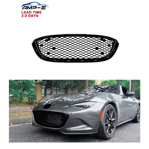 AMP-Z <span class=keywords><strong>MX</strong></span>-<span class=keywords><strong>5</strong></span> Miata ND Vente Flash <span class=keywords><strong>Prix</strong></span> d'usine Grille de pare-chocs avant en plastique noir brillant pour <span class=keywords><strong>Mazda</strong></span> <span class=keywords><strong>MX</strong></span>-<span class=keywords><strong>5</strong></span> Miata ND <span class=keywords><strong>2016</strong></span>+ - Product Image 1