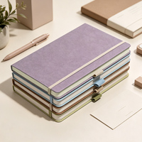 Carnet de notes A5 en cuir PU avec sangle élastique, logo personnalisé imprimé, couverture rigide, reliure cousue, cadeau de bureau, papeterie en gros
