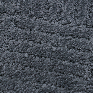 Tappetino da Bagno Grigio Semplice con Bordo in Tessuto Non Tessuto, Design Pratico, Assorbente e Antiscivolo - Product Image 3