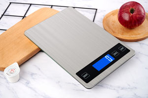 रिचार्जेबल खाना पकाने 5kg 10kg 33lb/15kg पोषण वजन वजन मापने खाद्य स्टेनलेस स्टील निविड़ अंधकार रसोई पैमाने पर - Product Image 6