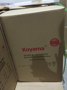 6V 420ah derin döngüsü AGM akü güdü güç pil için elektrikli gemi vinci/altın arabası - Product Image 3