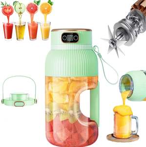 Presse-agrumes portable rechargeable USB en gros, mixeur et robot culinaire haute capacité pour usage domestique et extérieur - Product Image 1