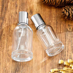 Flacons de parfum en verre cylindriques vides personnalisables avec bouchon, 30ml, 50ml, 100ml, à vaporiser - Product Image 5