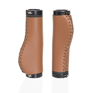 RIDERACE-Couverture de guidon de scooter de ville, en fibre de cuir, antidérapant, poignée de vélo <span class=keywords><strong>vtt</strong></span>, 1 paire - Product Image 3