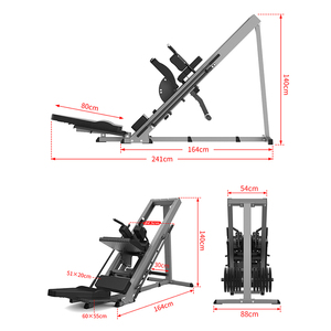 Prensa de piernas vertical de 45 grados Rising Fitness con función de seguridad - Product Image 2