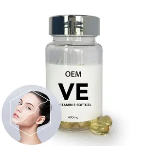 Gel suave para cuidado de la piel, aceite de vitamina e, vitamina E Natural, etiqueta privada personalizada, bajo precio