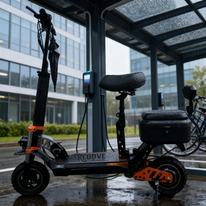 Monopattino Elettrico Pieghevole da 10 Pollici Nero Classico con Sedile, 2 Ruote, per Donne e Uomini, Acquista Online dalla Cina con Offerta Speciale - Product Image 5