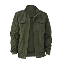 Blouson Tactique pour Homme avec Col Montant, Coupe Slim 3D, Écologique et Coupe-Vent, Design Multi-Poches pour l'Hiver