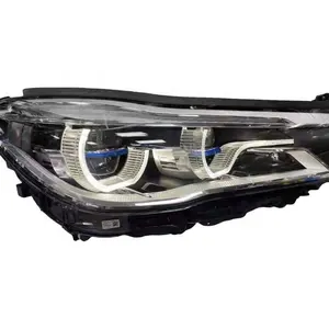 Высококачественные автомобильные аксессуары, полностью светодиодный лазерный налобный фонарь для BMW 7 серии G12, налобный фонарь, 2016-2019