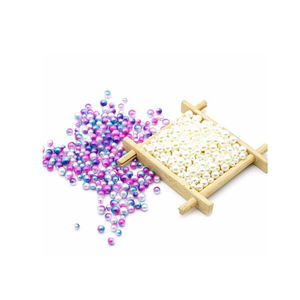 ลูกปัดมุกหลากสี LY602 สำหรับตกแต่งของเล่นสไลม์ ของเล่นพลาสติก และงานประดิษฐ์เครื่องประดับ - Product Image 6