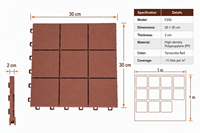 Plateau carré en plastique résistant à l'eau pour pot de plantes, connecteurs emboîtables, tapis de sol texturé pour jardin, base de jardinière, décoration de jardin