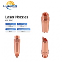 Nosel Pengelasan Laser Genggam QILIN M11 Presisi Tinggi, Ujung Pengumpan Kawat Datar Sudut Dalam & Luar untuk Kit Fabrikasi Lembaran Logam