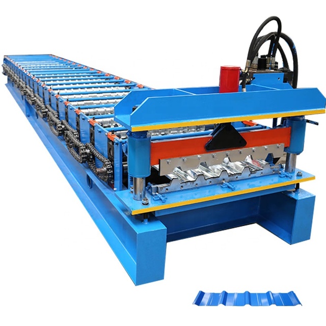 High Quality Automatic IBR 686 Metal Roofing Sheet Roll Forming Machine Iron Sheet Making Machine