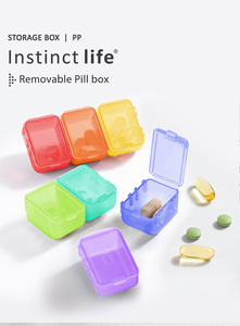 Pastillero Semanal Portátil Rainbow de 7 Días para Uso en <span class=keywords><strong>Casa</strong></span>/Viajes con Soporte de Personalización - Product Image 6