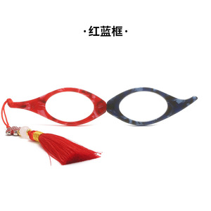 2024 nuevo Retro chino anudado Luz Portátil plegable moda ancianos progresivo Anti luz azul <span class=keywords><strong>gafas</strong></span> de lectura plegables - Product Image 5