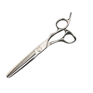 Tijeras de Peluquería Vg10 de 6 Pulgadas, Tijeras de Entresacar para Diestros, Uso Profesional, Hoja de Acero Inoxidable - Product Image 1