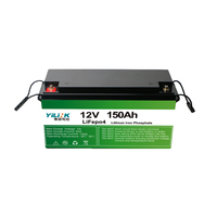 Penjualan langsung dari pabrik baterai kualitas tinggi 100ah 120ah 150ah 200ah 250ah 12v Lithium 12V 150Ah LiFePO4 Battery