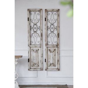 Panel Decorativo de Madera 15.8x66.9 Escultura de Pared Estilo Rústico de Granja - Product Image 4