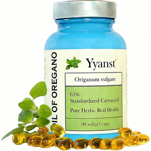 Cápsulas de Aceite de Orégano para Apoyo Inmunológico con Ingredientes Puros OEM/ODM para Adultos, Muestra Gratis, Bajo en Carbohidratos y Azúcar, 3g/Cápsula - Product Image 1