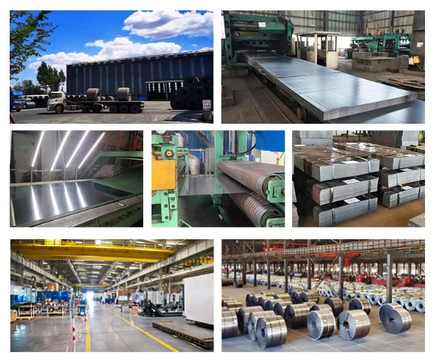 DIN JIS Coil Plate Steel ASTM JIS 1100-1250mm 1.5-24mm