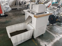 Machine de recyclage de film biodégradable PBAT PLA à vis simple de type économique avec refroidissement par air SJ-120L