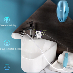 Fil dentaire d'eau pour <span class=keywords><strong>le</strong></span> nettoyage des dents, la famille la <span class=keywords><strong>plus</strong></span> puissante, robinet de remplacement de la buse, pièces - Product Image 5