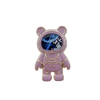 Support de téléphone portable pliable et invisible en forme de figurine d'astronaute de dessin animé, tendance sur TikTok, populaire auprès des filles qui regardent des dramas