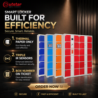 Stockage Locker Series stockage automatisé métal intelligent ramassage de colis système de casier intelligent