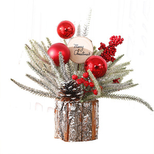 30cm Small <b>Christmas</b> <b>Tree</b> Decorative Ornaments <b>Table</b> <b>Christmas</b> Decoration Festive Figurine & Toy for Holiday Decorations - Product Image 5