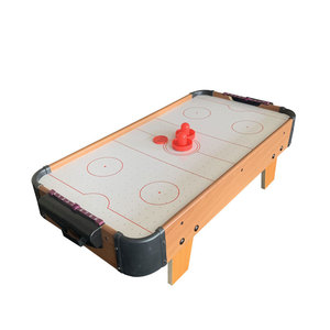 Table de hockey sur table en bois, jeu de hockey aérien pour enfants de 3 à 8 ans, jouet interactif pour deux joueurs, cadeau d'anniversaire - Product Image 5