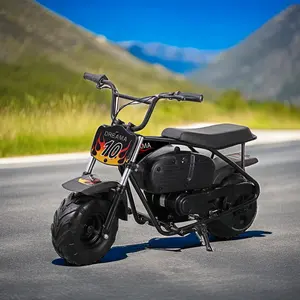 Güçlü Mini bisiklet kapalı yol yetişkin Moto 125cc benzinli motosiklet