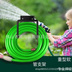 Soporte de manguera para montaje en pared con capacidad para 150 pies de mangueras de jardín, con instalación por perforación. - Product Image 3