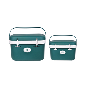 Vietnam OEM PP Thermal <b>Cooler</b> Box 11L Khaki 10-Hour Modern <b>Drinking</b> Custom Logo Portable Camping <b>Outdoor</b> Beverage SB TECH - Product Image 4