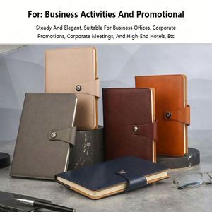 Custom A5 Leather Ring Binder Organizer Loose-<b>leaf</b> File Folder 2026 Planner Planners and Journals Notebook - Product Image 4