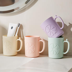 Tasse de rince-bouche pour enfants de dessin animé, tasse de couleur unie, tasse de brosse à dents - Product Image 3