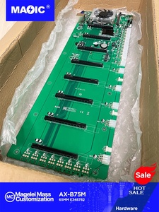 New Mainboard Khoảng Cách Lớn Card Đồ Họa B75 65 Mét Pitch 8 <span class=keywords><strong>PCI</strong></span> <span class=keywords><strong>Express</strong></span> Pcie X8 Slots Lga 1155 Ddr3 8Gb Bộ Nhớ GPU Bo Mạch Chủ - Product Image 2