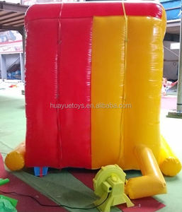 Juego de deportes de ruleta, inflable, comercial, gunge splash dunk - Product Image 6
